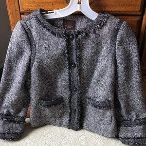 The limited cropped tweedy Blazer - Size S